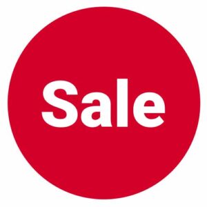 Sale sign